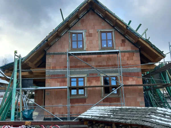 Dodávka a&nbsp;montáž plastových oken, rodinný dům