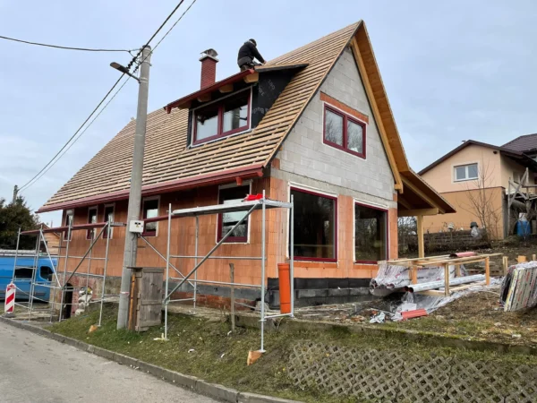 Dodávka a&nbsp;montáž oken, rodinný dům